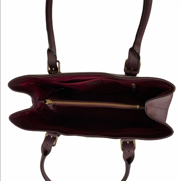 Kate Spade Airel Mulled Wine Tote Shoulder Bag NEW - Picture 2 of 10